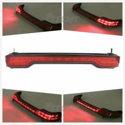 Motorcycle 13.7" King Trunk LED Tail Light For Harley Touring Street Electra Glide Road King 2014-2020 2019 2018