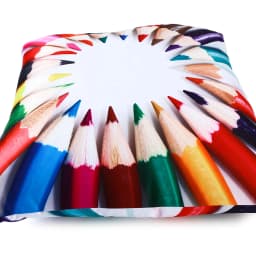 40×40 Bulk White Plain Sublimation Blanks Pillow Case Cushion Cover Fashion Pillowcase for Heat Transfer Press as DIY Gift 10pcs