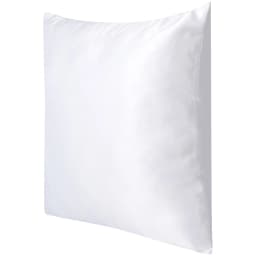 40×40 Bulk White Plain Sublimation Blanks Pillow Case Cushion Cover Fashion Pillowcase for Heat Transfer Press as DIY Gift 10pcs