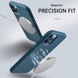 Real Leather Magnectic Case for iPhone 12 Pro Max 12 mini Luxury Phone Cover for iPhone 12 Pro Support Wireless Charging Case