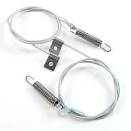 For 1990-1997 Mazda Miata new convertible top side tension hold down cables, pair