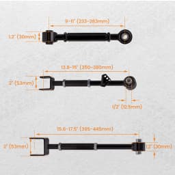 Adjustable Control Camber Arms Toe Kit w/Ball Joints For Acura TSX  2008 2009 2010 2012 2013
