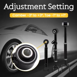 Adjustable Control Camber Arms Toe Kit w/Ball Joints For Acura TSX  2008 2009 2010 2012 2013