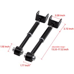 Adjustable Control Camber Arms Toe Kit w/Ball Joints For Acura TSX  2008 2009 2010 2012 2013