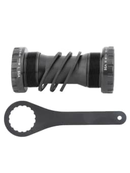 Bicycle Crankset Bottom Bracket Bike 68-73mm Integrated Hollow Threaded Bottom Bracket With BB44 Wrench For Cycling Bike Part