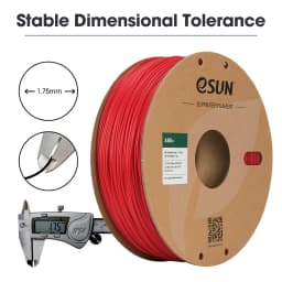 ESUN 3D Printer Filament 1.75mm 1KG ABS+ 3D Plastic Printing Filament 2.2 LBS Spool 3D Printing Material for 3D Printer
