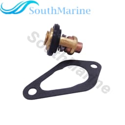 Boat Motor 855676002 8M0119207 Thermostat & 27-853702005 Gasket for Mercury Marine Outboard Engine 8HP 15HP 20HP 25HP 35HP, Sier