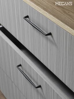 Goo-Ki Modern Polished Gold Appliance Pull Cabinet Knobs Kitchen Door Handles Drawer Cupboard Door Handle for Furniture Hardware