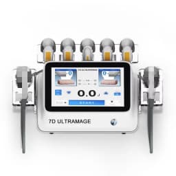 Hot Sale 7D HI FU SMAS Lifting Machine High Intensity Focused Ultrasound Facial Body Skin Tightening Salon Equipmen