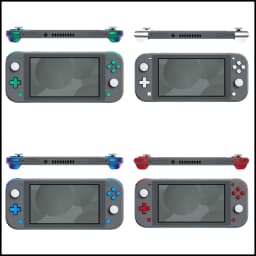 eXtremeRate Full Set Buttons Repair Kits with Tools for NS Switch Lite Replacement ABXY Home Capture Keys Dpad L R ZL ZR Trigger