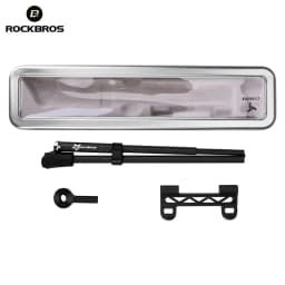 ROCKBROS MTB Cycling Bike Bicycle Adjustable Anti-skid Kickstand Carbon Parking Rack Stand Foot Support Bike Bicycle Accessories