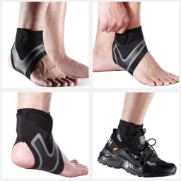 Sport Ankle Support Elastic High Protect Sports Ankle Equipment Safety Running Basketball Ankle Brace Support Bandage Protector