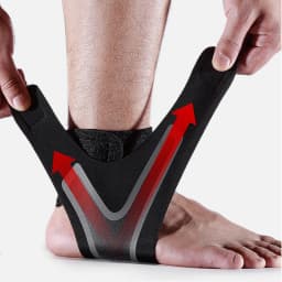 Sport Ankle Support Elastic High Protect Sports Ankle Equipment Safety Running Basketball Ankle Brace Support Bandage Protector