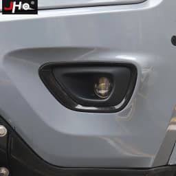 JHO Black Front Fog Light Cover Fog Lamp Frame Trim For Jeep Grand Cherokee 2014-2021 2016 2015 Limited 2017 Car Accessories