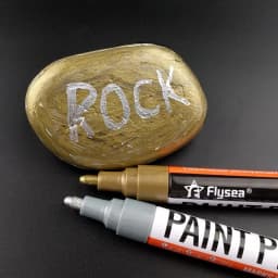Acrylic Paint Marker Pens Permanent Art Rock Metal Glass Pebble Waterproof Highlighter Wedding Album Graffti Oily Marker Pen