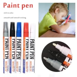 Acrylic Paint Marker Pens Permanent Art Rock Metal Glass Pebble Waterproof Highlighter Wedding Album Graffti Oily Marker Pen