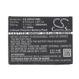 CameronSino Battery for Opticon H21 H22 H21 H21 1D alpha H21 1D qwerty fits 02-BATLION-21 0B25-001M000 Barcode Scanner battery