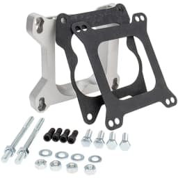 Carburetor Adapter 4bbl Square Plate Spread Bore AFB Carter Edelbrock Quadrajet
