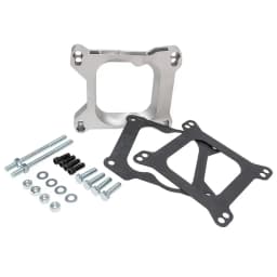 Carburetor Adapter 4bbl Square Plate Spread Bore AFB Carter Edelbrock Quadrajet