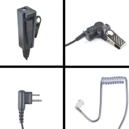 Walkie Talkie 2-wire Surveillance Earpiece Headset For CP200 CP200D PR400 GP300 CP110 CLS1110 CLS1410 CLS1413 A8 RDM2070D Radio