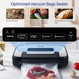 SEATAO VH5156 Vacuum Packing Machine Automatic Multi Functional Built-in Storage&cutting Vacuum Sealer Household