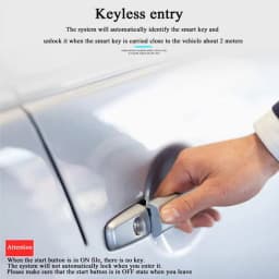 Car 12V SUV Keyless Entry System Engine Start Alarm System Push One-button Start System Remote Starter Stop Car Accessories