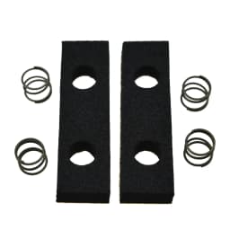 KAISH Set of 2 Bass Pickup Height Foam Pickup Height Adjustment Pads with Springs for Jazz J Bass or Jazzmaster Pickups