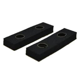 KAISH Set of 2 Bass Pickup Height Foam Pickup Height Adjustment Pads with Springs for Jazz J Bass or Jazzmaster Pickups