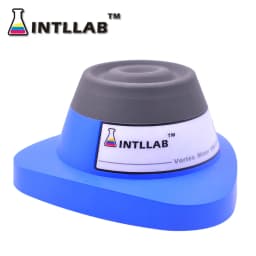 INTLLAB Lab Vortex Mixer, Touch Function Lab Vortexer Test Tubes & Centrifuge Tube, Student Lab Special, Chemical-Resistant