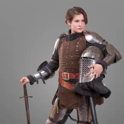 NEW Adult Medieval Retro Shoulder Strap Sword Holder Sheath Scabbard Frog Larp Knight Costume Gear Rapier Ring Belt Holster