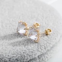 GUCY Personalized Earrings Sparkle Bling Women Micro Paved Earring AAAA Cubic Zircon Fashion Jewelry Gift
