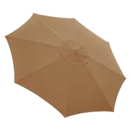 2/2.7/3M Beach Umbrella Replacement Canopy Garden Patio Umbrella Anti-UV Polyester Cloth Pool Outdoor Parasol Plage