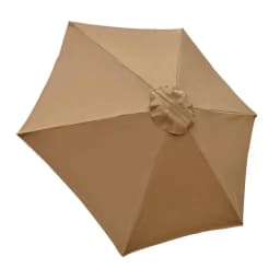 2/2.7/3M Beach Umbrella Replacement Canopy Garden Patio Umbrella Anti-UV Polyester Cloth Pool Outdoor Parasol Plage