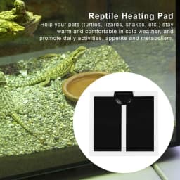 Simple Deluxe Reptile Heat Pad 5W/7W/14W With Thermostatically Temperature Adjustable Electric Heated Mat For Hermit Crab Lizar