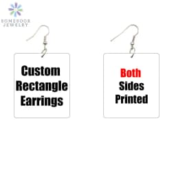 SOMESOOR Black Queen Are Born In 12 Months Wooden Drop Earrings Golden Crown Printed African Dangle For Women Birthday Gifts