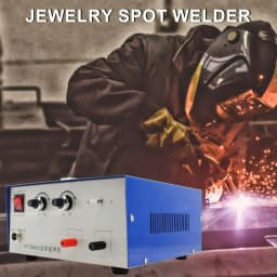 NIUPIKA 100A Spot Welding Machine Jewelry Handheld Small Laser Welder High Power Coil Bracelet Interface Soldering Tool