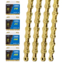 Bike Chain Electroplated Anti-rust Variable Speed Links Chain 116 Links Hollow Bicycle Chain 6/7/8/9/10/11 Speed For Bike Part