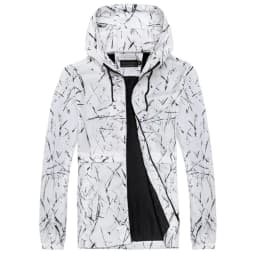 New Men Clothing Men Quick-drying Thin New Softshell Jacket Men Jacket Zip Up Hoodie Coat Men Fashion Windbreaker Jacket