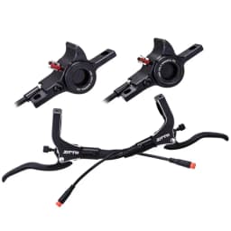 Bicycle Hydraulic Disc Brake Kit Bike Front Rear Lever Electric Vehicle Power Off Oil Brake Electric Scooter Disc Brake Lever