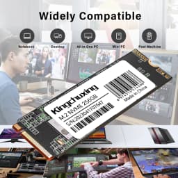 Kingchuxing SSD NVMe M.2 Hard Drive SSD 1TB M.2 NVMe SSD 512GB PCIe 3.0 Internal for Laptop Desktop SSD41504