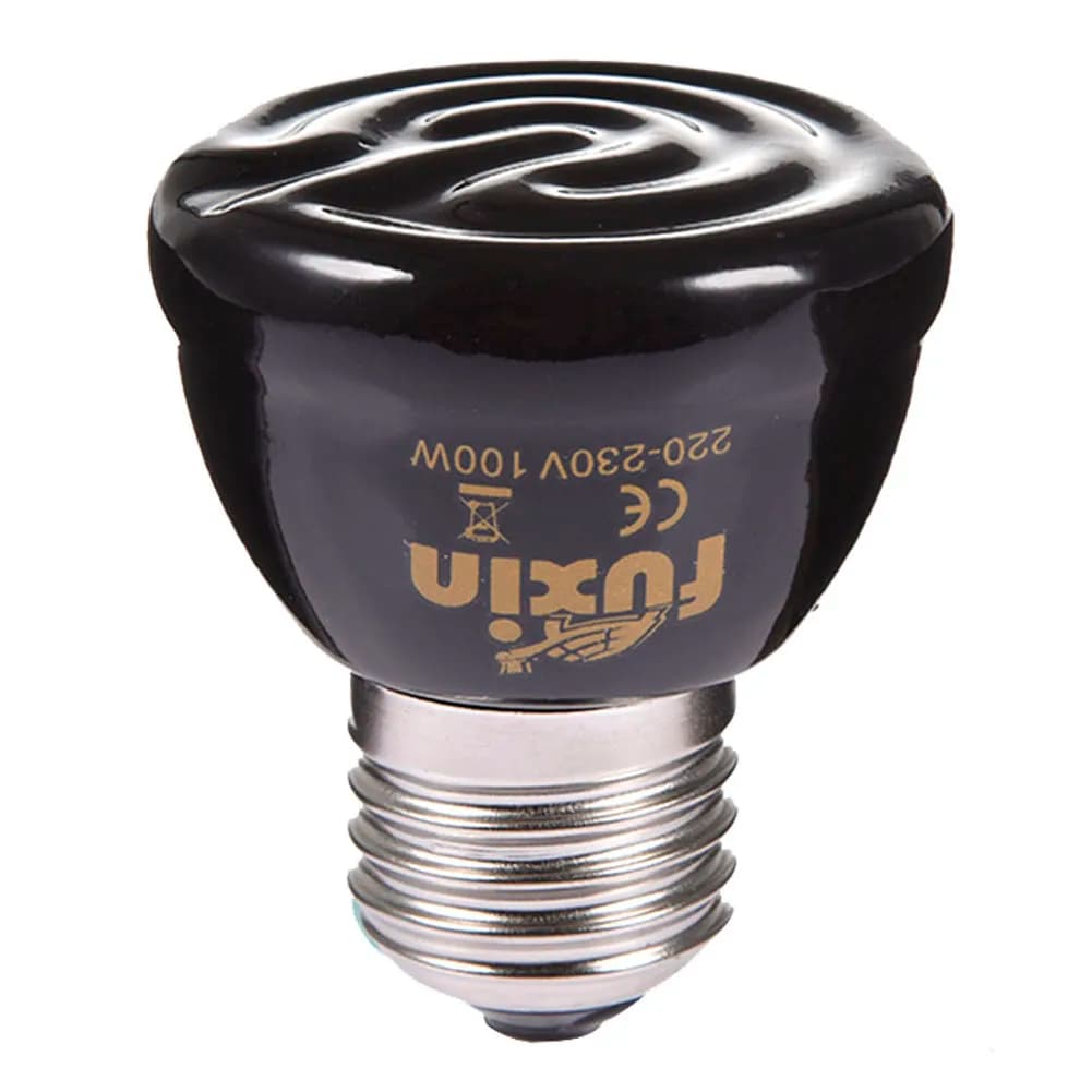25W 50W 75W 100W 220V Ceramic Far Infrared Pet Heating Lamp E27 Lamp Holder For Reptile Pet Winter Heating Supplies Drop Ship