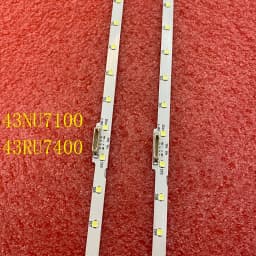 2pcs LED Backlight Strip for TV UE43NU7192U UE43RU7092 UE43NU7120U UN43NU7100 UE43NU7140 UE43NU7125 UN43RU7400G BN61-15482A