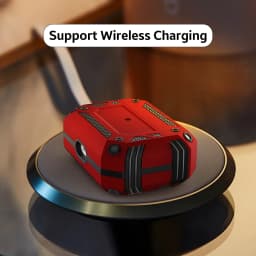 Military Fall Protection Headphone Earphone Case for Apple Airpods 4 3 1&2 Pro 2 Bluetooth Wireless Charging Shockproof Shell