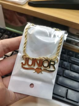 DOREMI Custom Name Necklaces Stainlesss Pendant Letters Necklace for Women Custom Chain Jewelry Children Personalized Gold