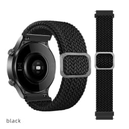 20/22 mm Band for Samsung Galaxy 46mm 42mm/Gear S3 frontier/active 2 Adjustable Braided Solo Loop Huawei watch GT/2/2e/Pro strap