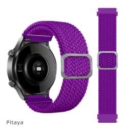 20/22 mm Band for Samsung Galaxy 46mm 42mm/Gear S3 frontier/active 2 Adjustable Braided Solo Loop Huawei watch GT/2/2e/Pro strap