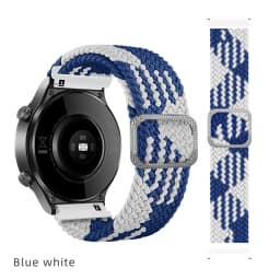 20/22 mm Band for Samsung Galaxy 46mm 42mm/Gear S3 frontier/active 2 Adjustable Braided Solo Loop Huawei watch GT/2/2e/Pro strap