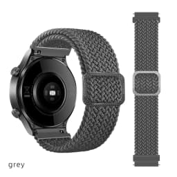 20/22 mm Band for Samsung Galaxy 46mm 42mm/Gear S3 frontier/active 2 Adjustable Braided Solo Loop Huawei watch GT/2/2e/Pro strap