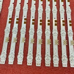 LED strip(18) for Samsung UE55JU6850U UE55JU6800 UE55JU6800K UA55JS7200 UN55JS700S UE55JU6870U BN96-38482A 38481A 38880A 38881A