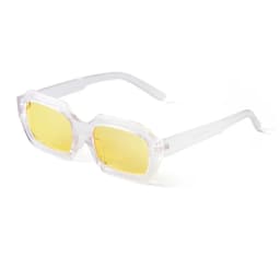 SORVINO Small Polygon Rectangle Women Sunglasses Fashion Retro Brand Designer Square Sun Glasses Men Classic White Shades UV400